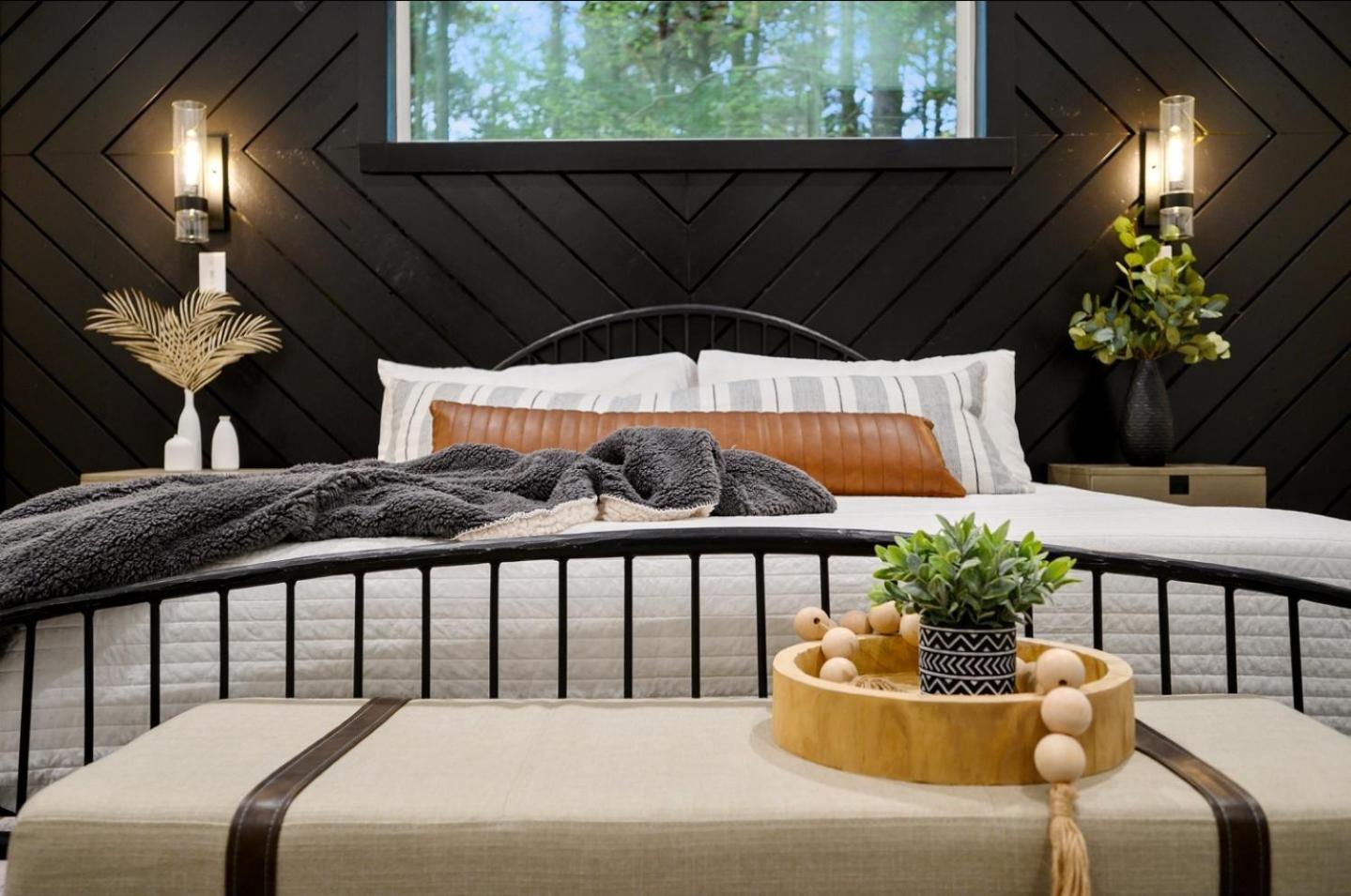 Two Knights Luxury Cabin Broken Bow Bagian luar foto